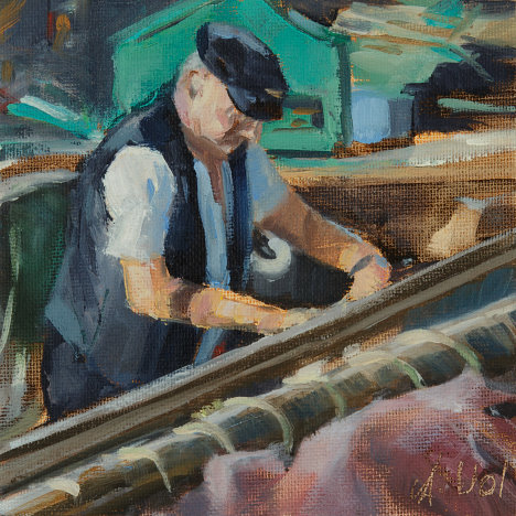 Oil painting material – Astrid Volquardsen